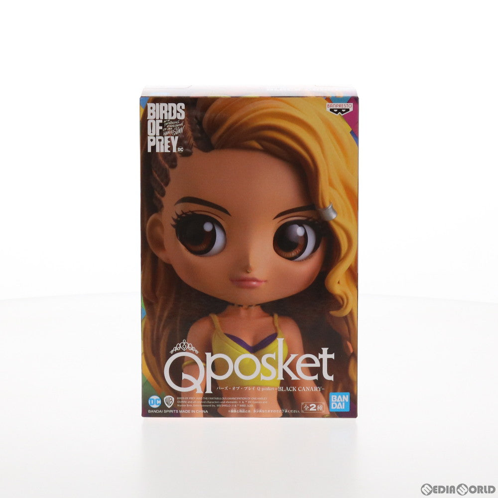 【中古即納】[FIG] ブラックキャナリー(黄×青タンクトップ) バーズ・オブ・プレイ Q posket-BLACK CANARY- フィギュア プライズ(82128) バンプレスト(20200520)