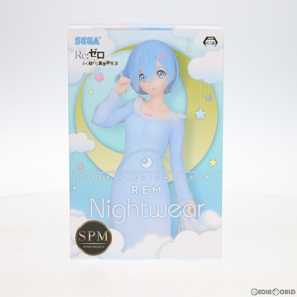 【中古即納】[FIG] レム Night☆Wear Re:ゼロから始める異世界生活 スーパープレミアムフィギュア プライズ(1042161) セガ(20200810)