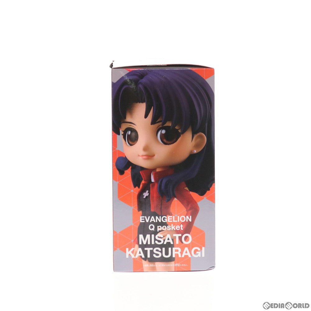 【中古即納】[FIG] 葛城ミサト(かつらぎみさと)(レッド) ヱヴァンゲリヲン新劇場版 Q posket-葛城ミサト- フィギュア プライズ(82284) バンプレスト(20200720)
