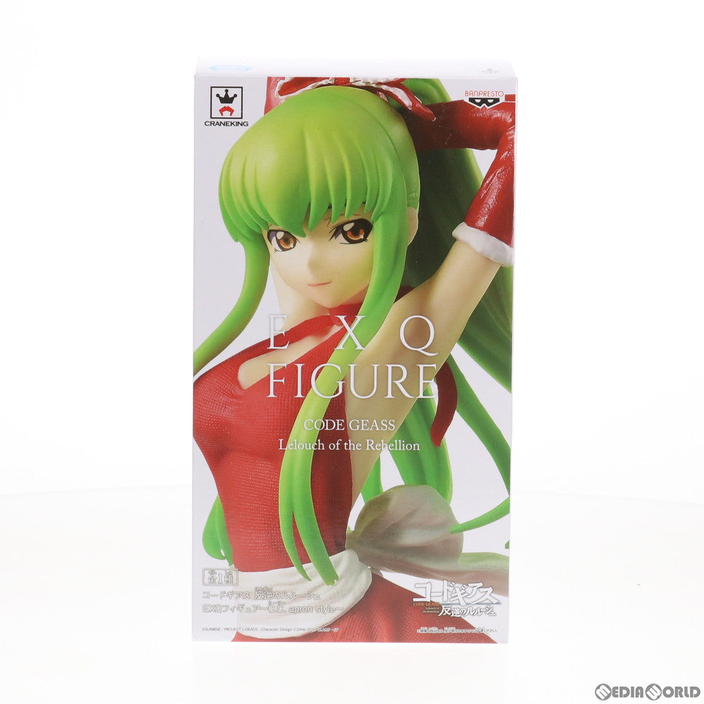 【中古即納】[FIG] C.C.(シーツー) コードギアス 反逆のルルーシュ EXQフィギュア～C.C. apron style～ プライズ(38697) バンプレスト(20180920)