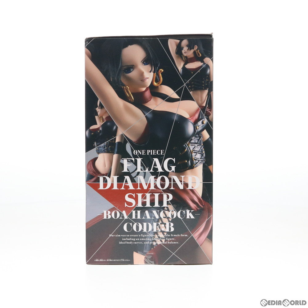 【中古即納】[FIG] ボア・ハンコック ワンピース FLAG DIAMOND SHIP-BOA HANCOCK-CODE:B ONE PIECE フィギュア プライズ(39041) バンプレスト(20190120)