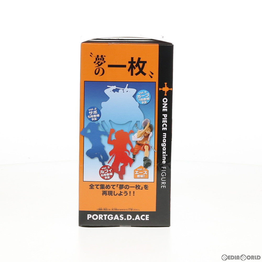 【中古即納】[FIG] ポートガス・D・エース ONE PIECE magazine FIGURE～夢の一枚#1～vol.1 ONE PIECE(ワンピース) フィギュア プライズ(81998) バンプレスト(20200525)