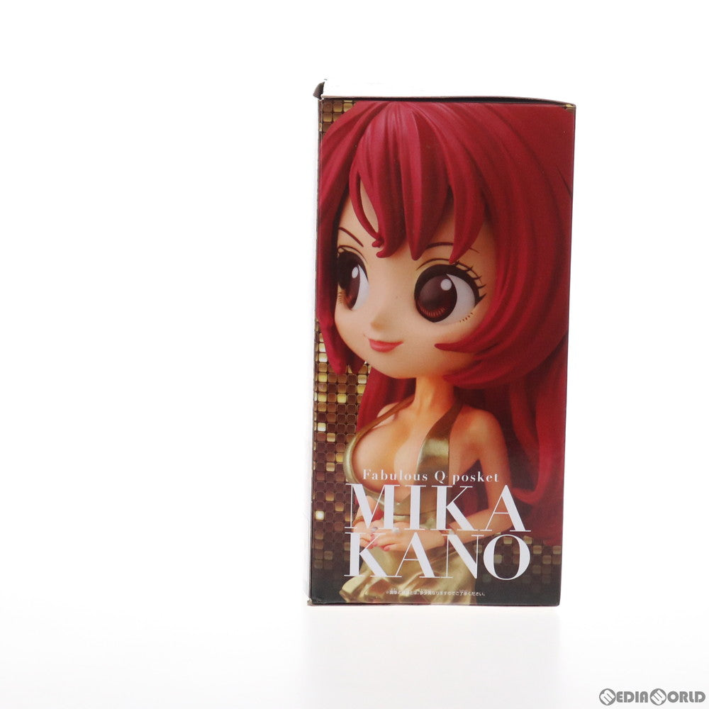 【中古即納】[FIG] 叶美香(かのうみか)(センセーショナルゴールド) 叶姉妹 ファビュラスなQ posket-叶美香- フィギュア プライズ(38655) バンプレスト(20180920)