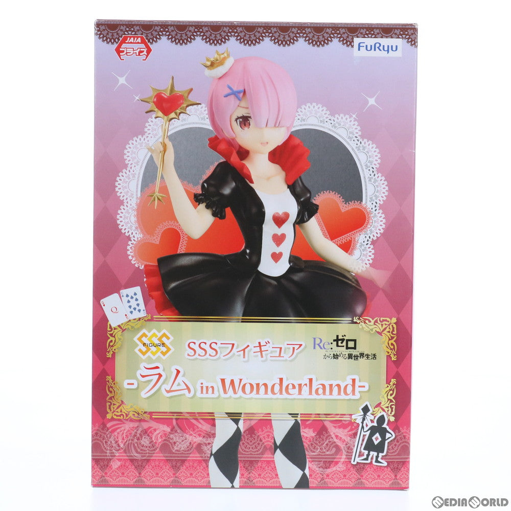 【中古即納】[FIG] ラム SSSフィギュア -ラム in Wonderland- Re:ゼロから始める異世界生活 プライズ(AMU-PRZ9622) フリュー(20181231)