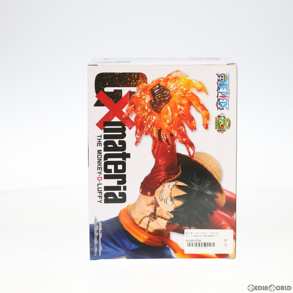 【中古即納】[FIG] モンキー・D・ルフィ G×materia THE MONKEY・D・LUFFY ONE PIECE(ワンピース) フィギュア プライズ(39112) バンプレスト(20190220)