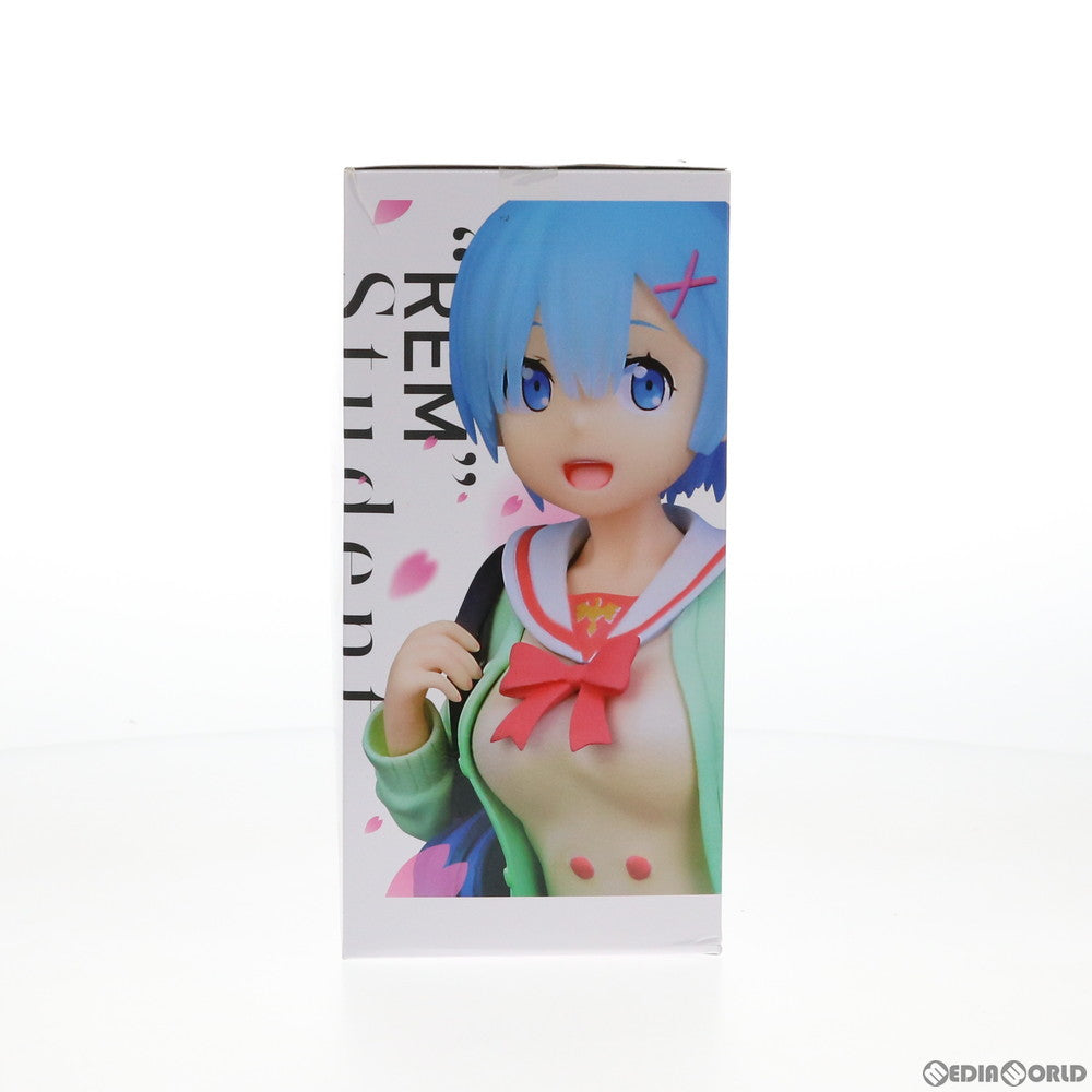 【中古即納】[FIG] レム Student Re:ゼロから始める異世界生活 プレミアムフィギュア プライズ(1033383) セガ(20190831)