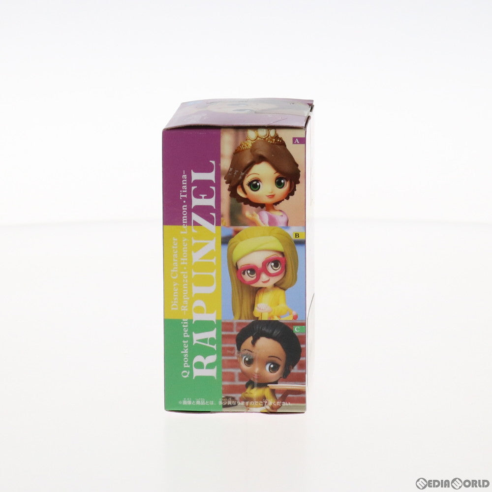 【中古即納】[FIG] ラプンツェル Disney Character Q posket petit -Rapunzel・Honey Lemon・Tiana- ディズニー フィギュア プライズ(81881) バンプレスト(20200229)