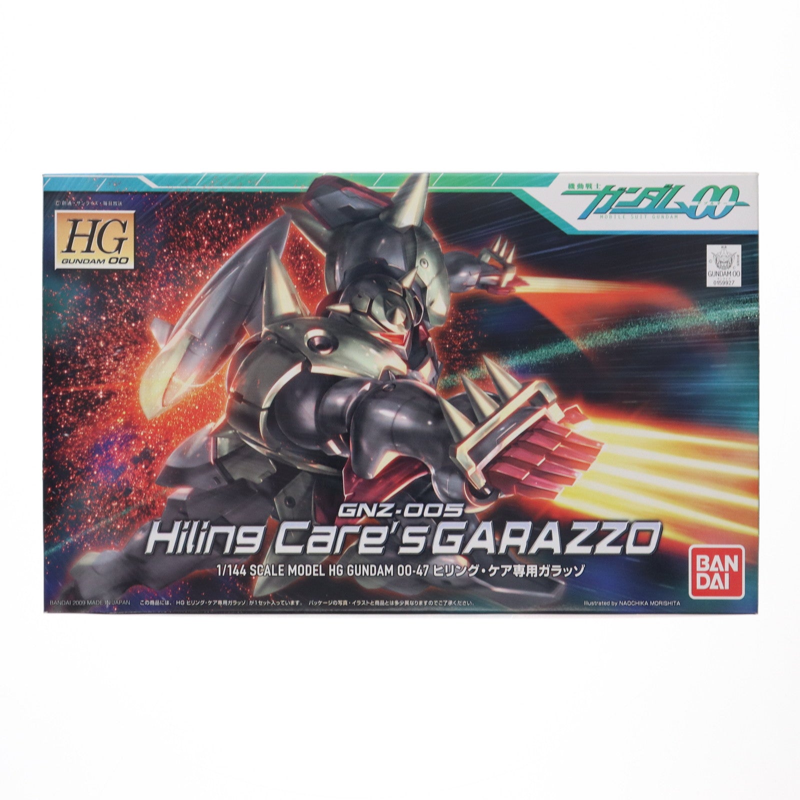 【中古即納】[PTM] HG 1/144 ガラッゾ(ヒリング機) 機動戦士ガンダム00(ダブルオー) プラモデル バンダイ(20090630)