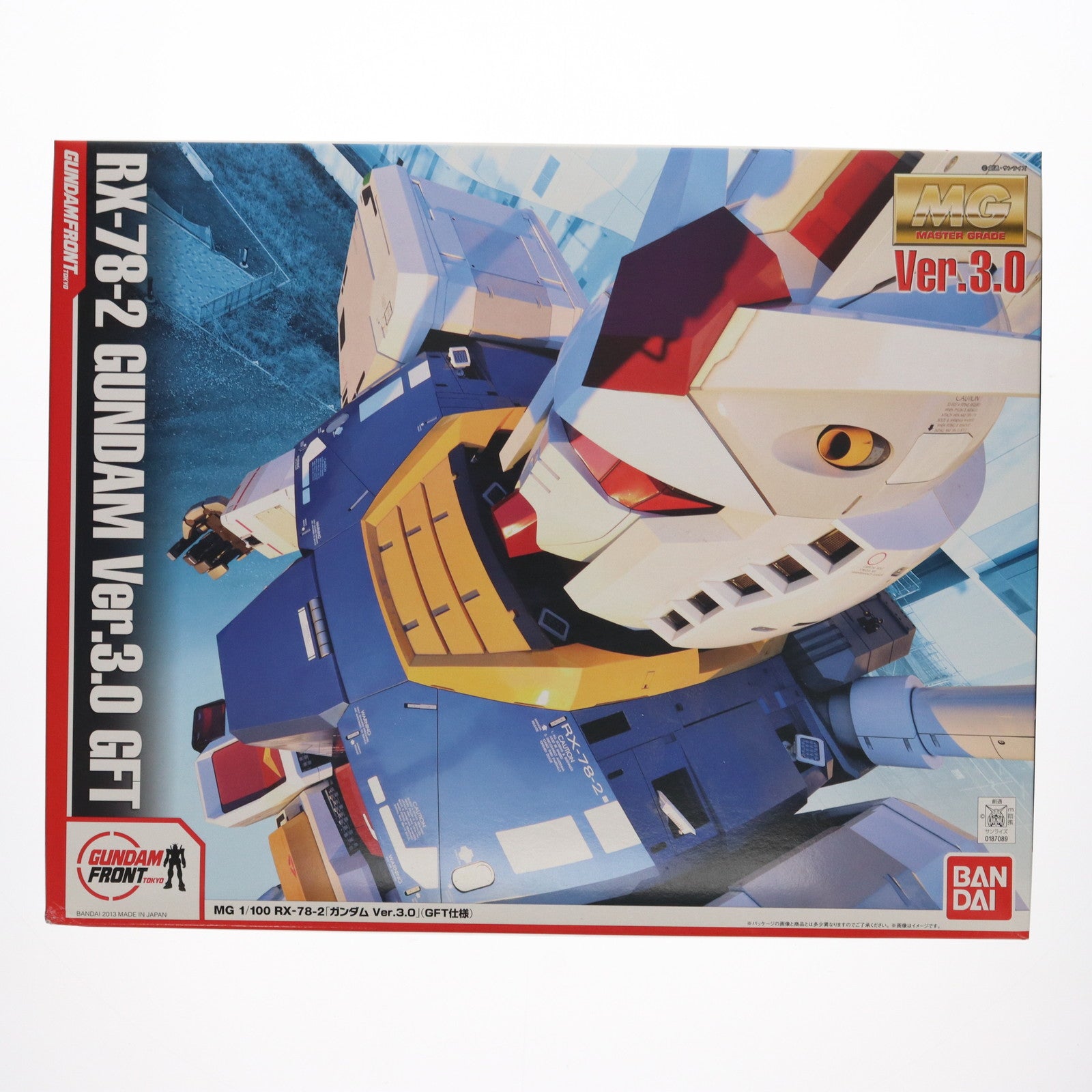 【中古即納】[PTM] 1/100 MG RX-78-2 ガンダム Ver.3.0 GFT仕様 「機動戦士ガンダム」 ガンダムフロント東京限定 [0187089] バンダイ(20131221)