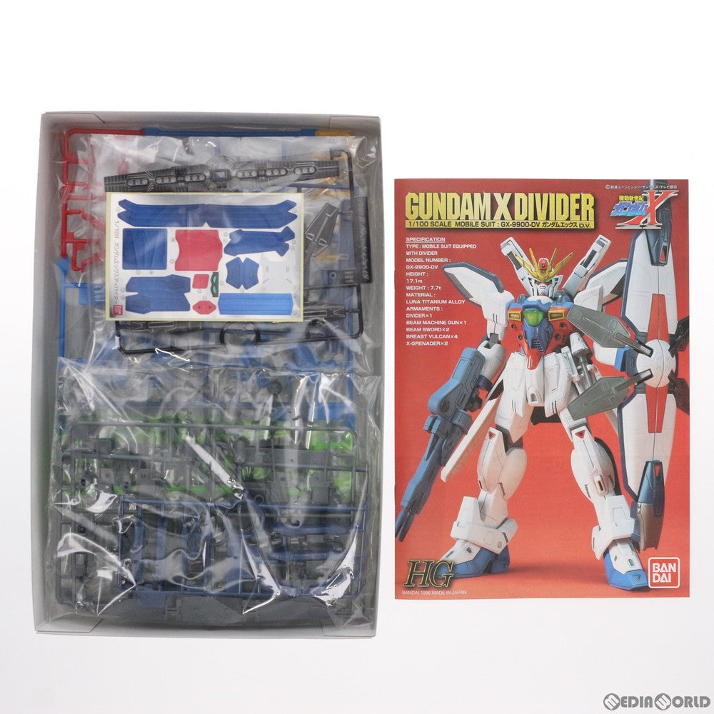 【中古即納】[PTM] HG 1/100 GX-9900-DV ガンダムエックス ディバイダー 機動新世紀ガンダムX プラモデル バンダイ(20180221)