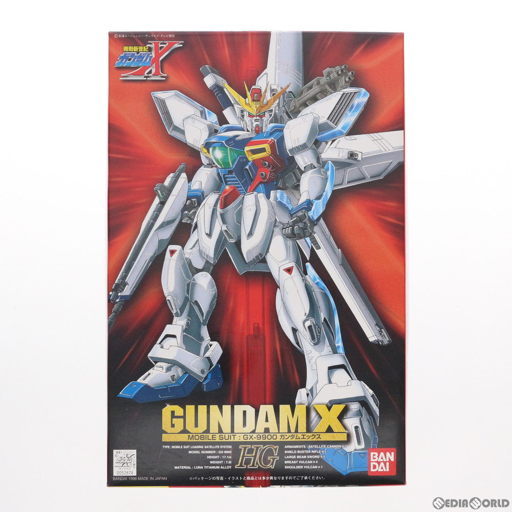 【中古即納】[PTM] HG 1/100 GX-9900 ガンダムエックス 機動新世紀ガンダムX プラモデル(0052674) バンダイ(20180221)