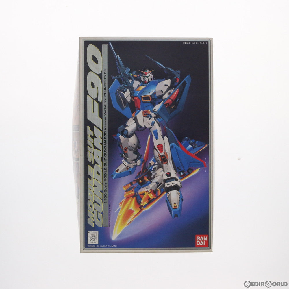 【中古即納】[PTM] 1/100 ガンダムF90 Pタイプ(大気圏突入仕様) 機動戦士ガンダムF90 プラモデル バンダイ(20180228)