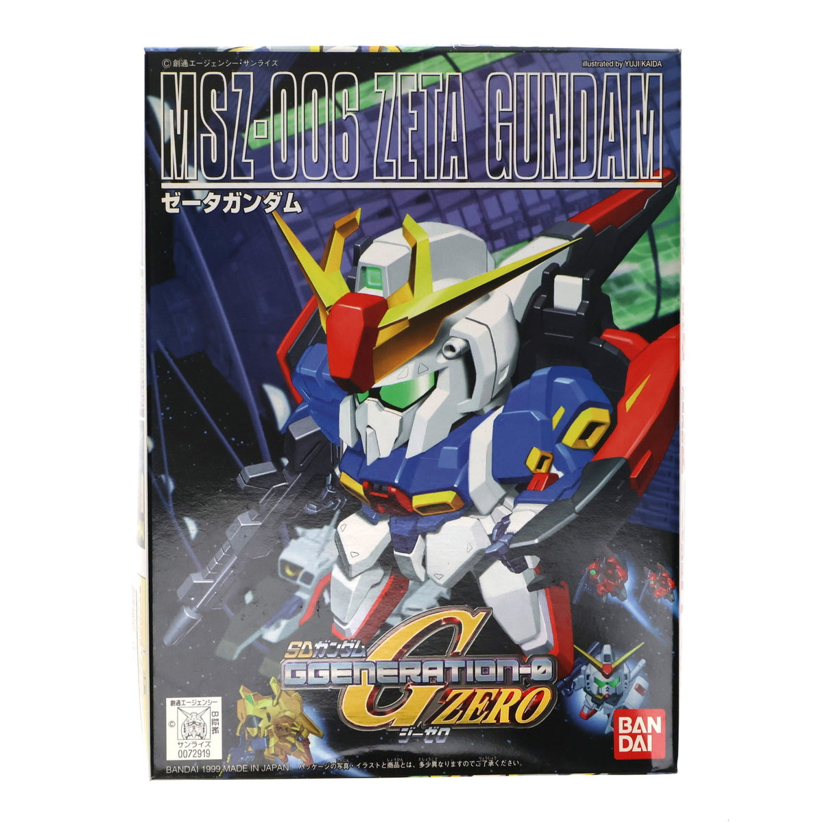 【中古即納】[PTM] SDガンダム BB戦士 Zガンダム SDガンダム G-GENERATION-0 プラモデル バンダイ(20180317)