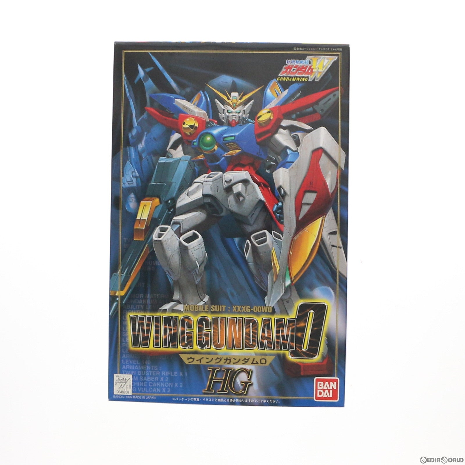 【中古即納】[PTM] HG 1/100 XXXG-00W0 ウイングガンダム0(ゼロ) 新機動戦記ガンダムW(ウイング) プラモデル バンダイ(20180529)