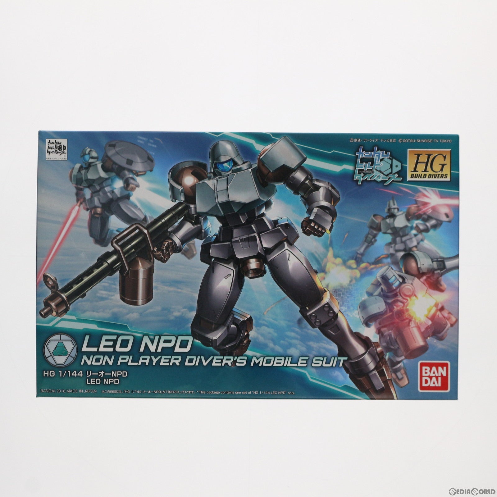 【中古即納】[PTM] HGBD 1/144 リーオーNPD ガンダムビルドダイバーズ プラモデル バンダイ(20180623)