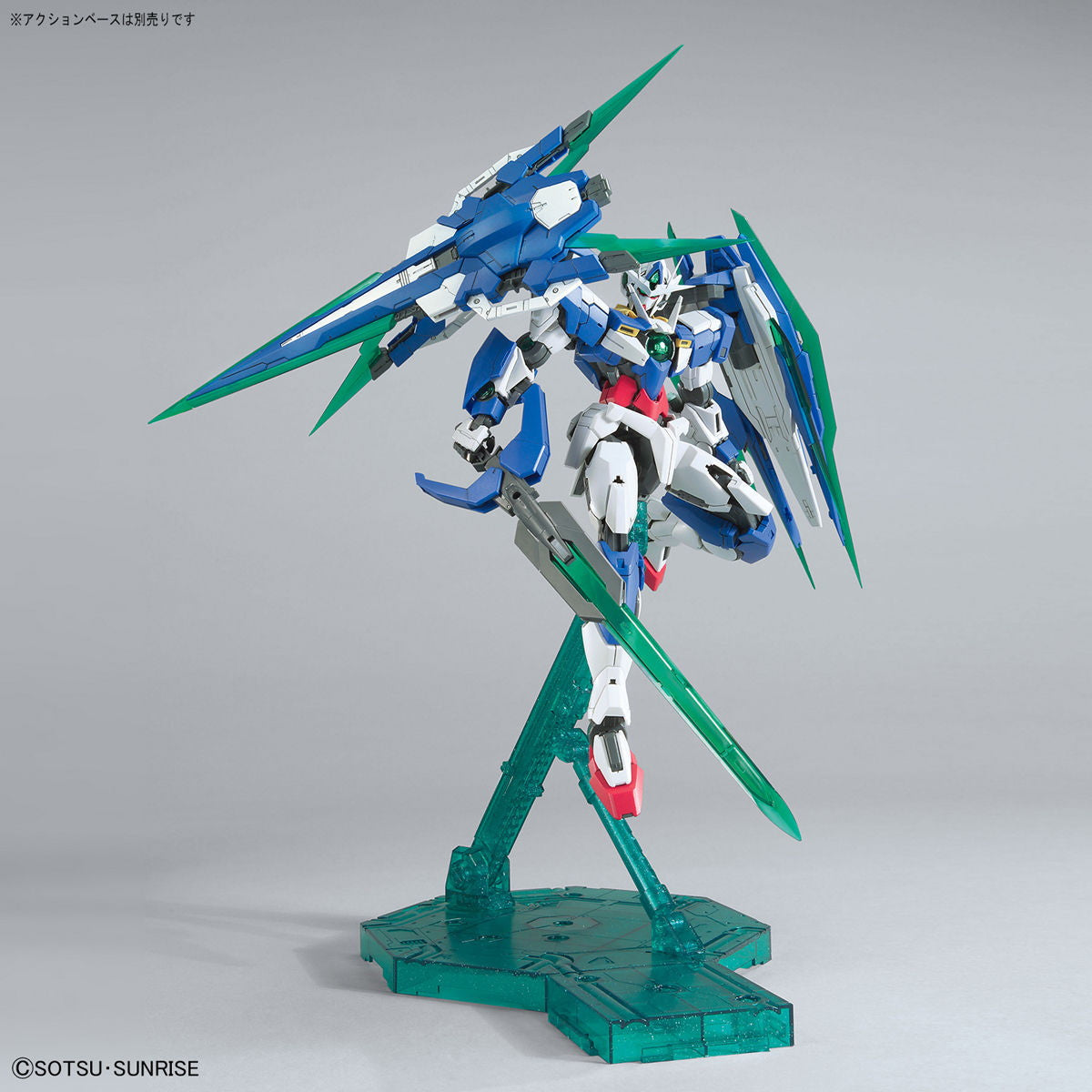 【新品即納】[PTM] (再販) MG 1/100 GNT-0000/FS ダブルオークアンタフルセイバー 機動戦士ガンダム00V戦記 プラモデル(5055328) バンダイスピリッツ(20240824)