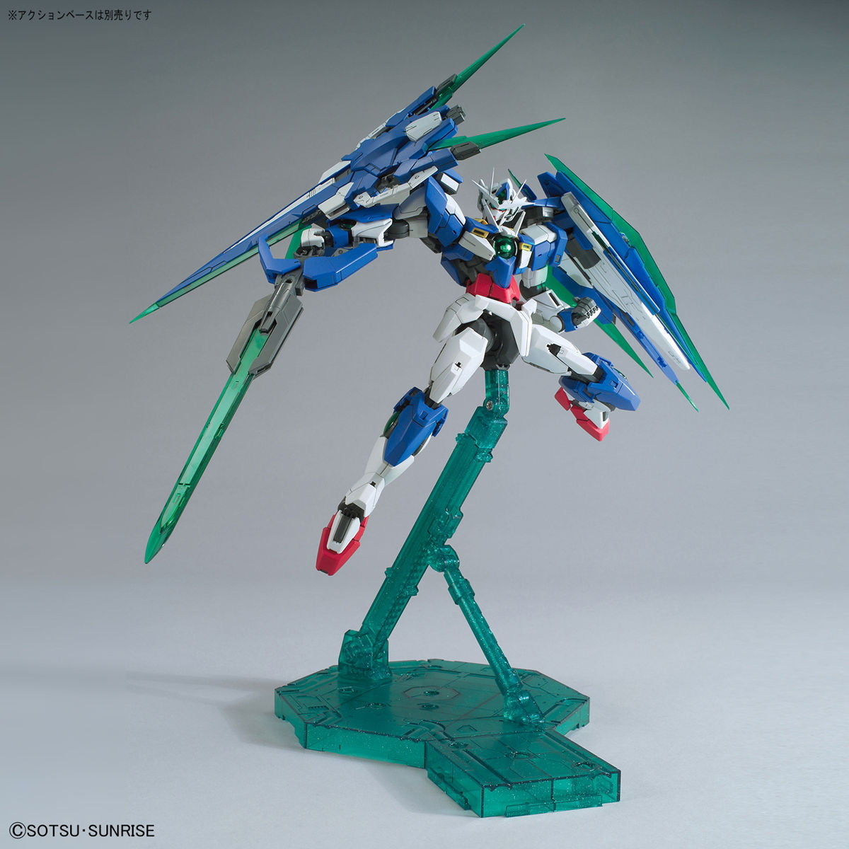 【新品即納】[PTM] (再販) MG 1/100 GNT-0000/FS ダブルオークアンタフルセイバー 機動戦士ガンダム00V戦記 プラモデル(5055328) バンダイスピリッツ(20240824)