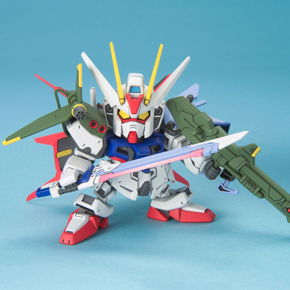 【中古即納】[PTM] (再販)SDガンダム BB戦士 259 ストライクガンダム・ストライカーウエポンシステム SDガンダム G-GENERATION-NEO/機動戦士ガンダムSEED(シード) プラモデル(0123716) バンダイスピリッツ(20240824)