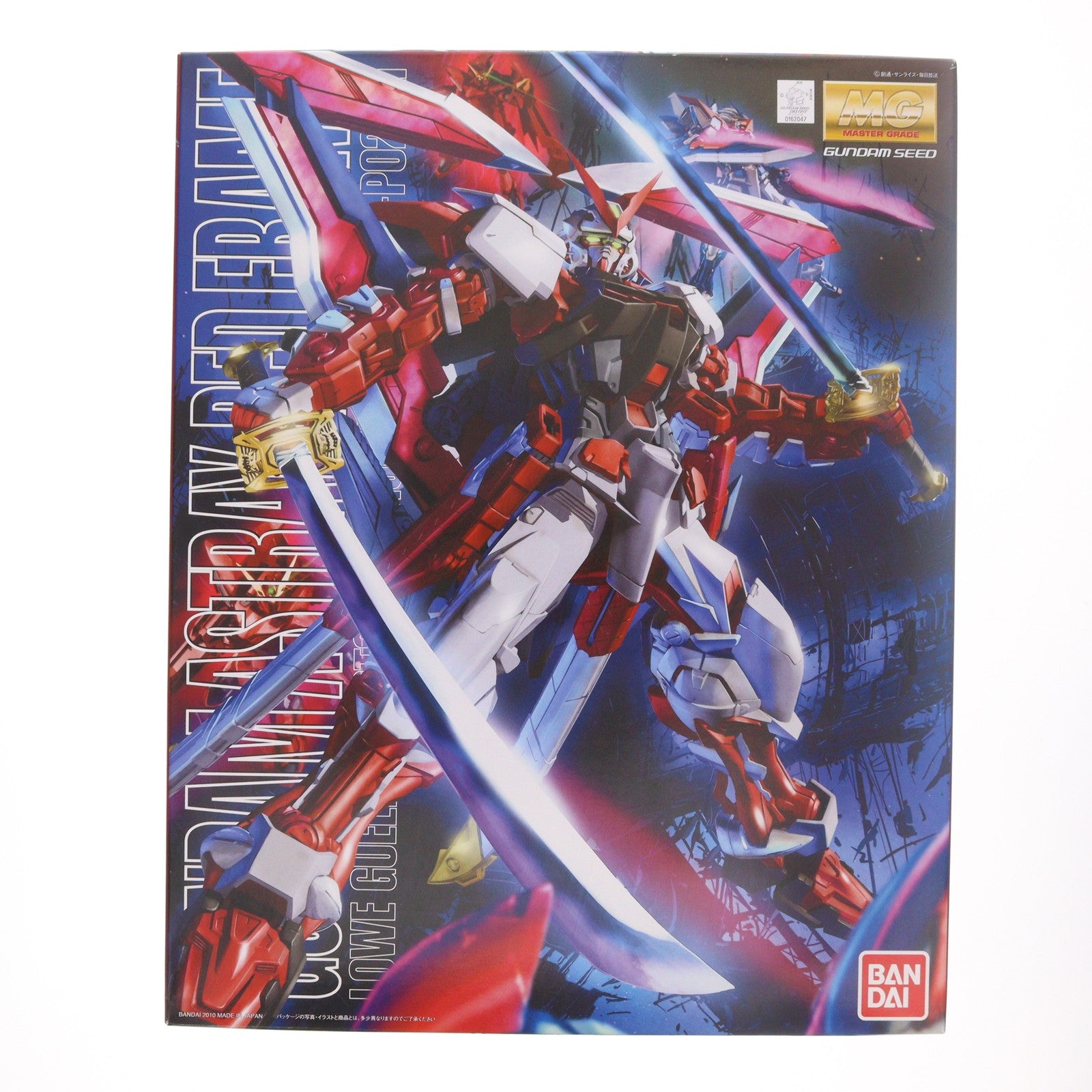 【中古即納】[PTM] MG 1/100 MBF-P02KAI ガンダムアストレイレッドフレーム改 機動戦士ガンダムSEED VS ASTRAY(シードヴァーサスアストレイ) プラモデル(0162047) バンダイスピリッツ(20190412)
