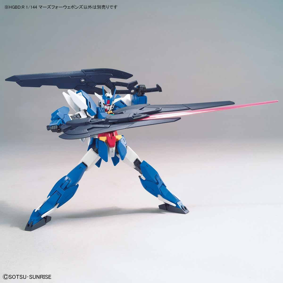 【中古即納】[PTM] HGBD:R 1/144 マーズフォーウェポンズ ガンダムビルドダイバーズ Re:RISE プラモデル(5058825) バンダイスピリッツ(20191012)