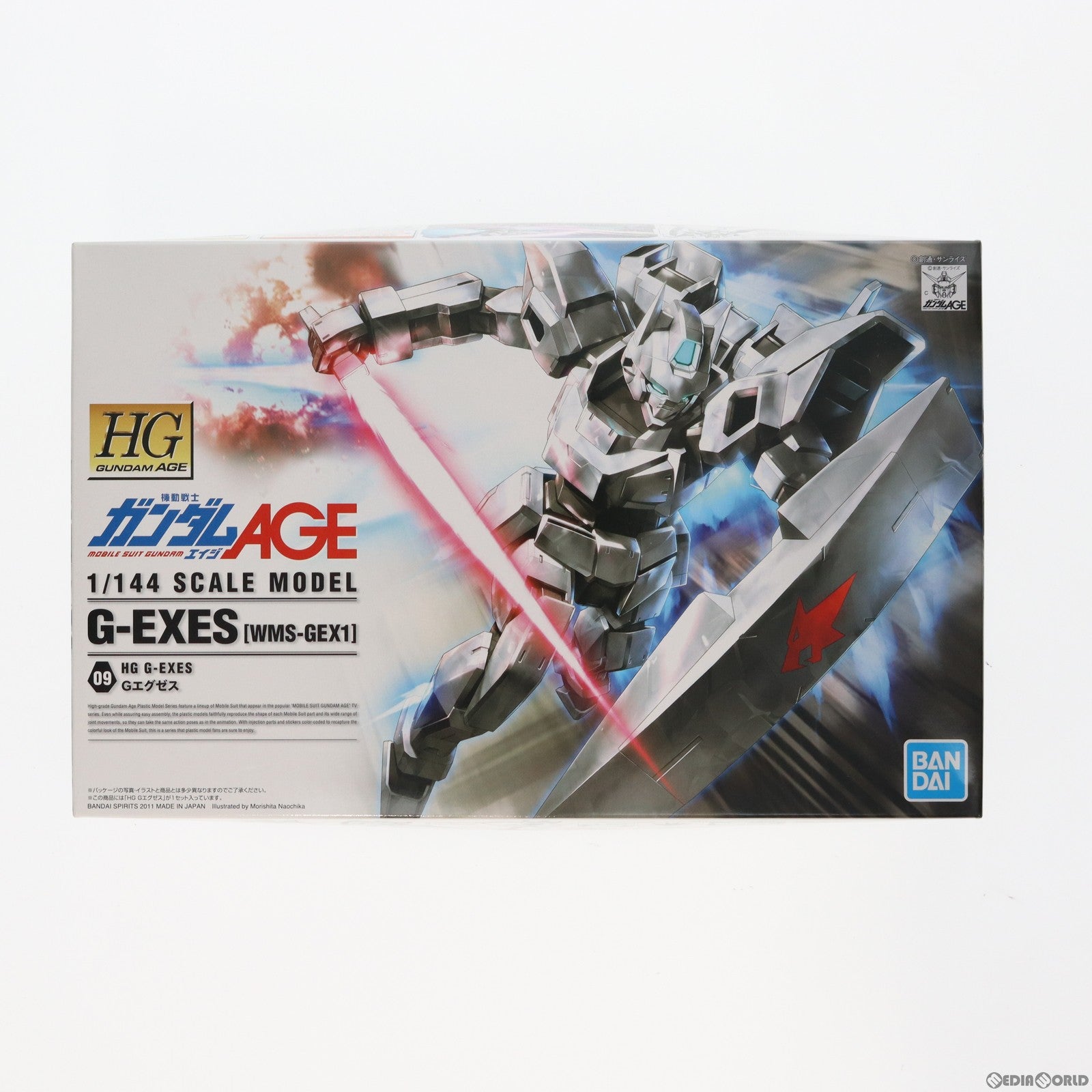 【中古即納】[PTM] HG 1/144 WMS-GEX1 Gエグゼス 機動戦士ガンダムAGE(エイジ) プラモデル(5060366) バンダイスピリッツ(20200430)