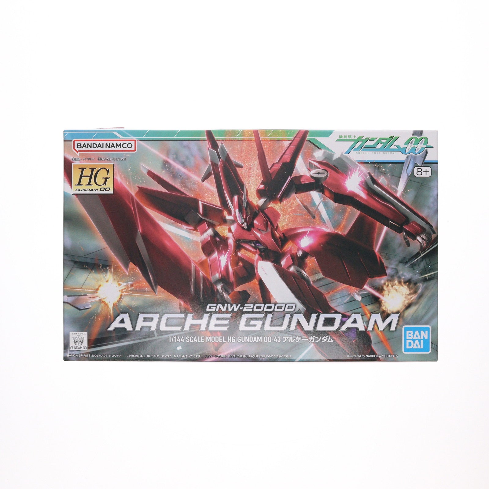 【新品即納】[PTM] (再販)HG 1/144 GNW-20000 アルケーガンダム 機動戦士ガンダム00(ダブルオー) プラモデル(5060649) バンダイスピリッツ(20241120)