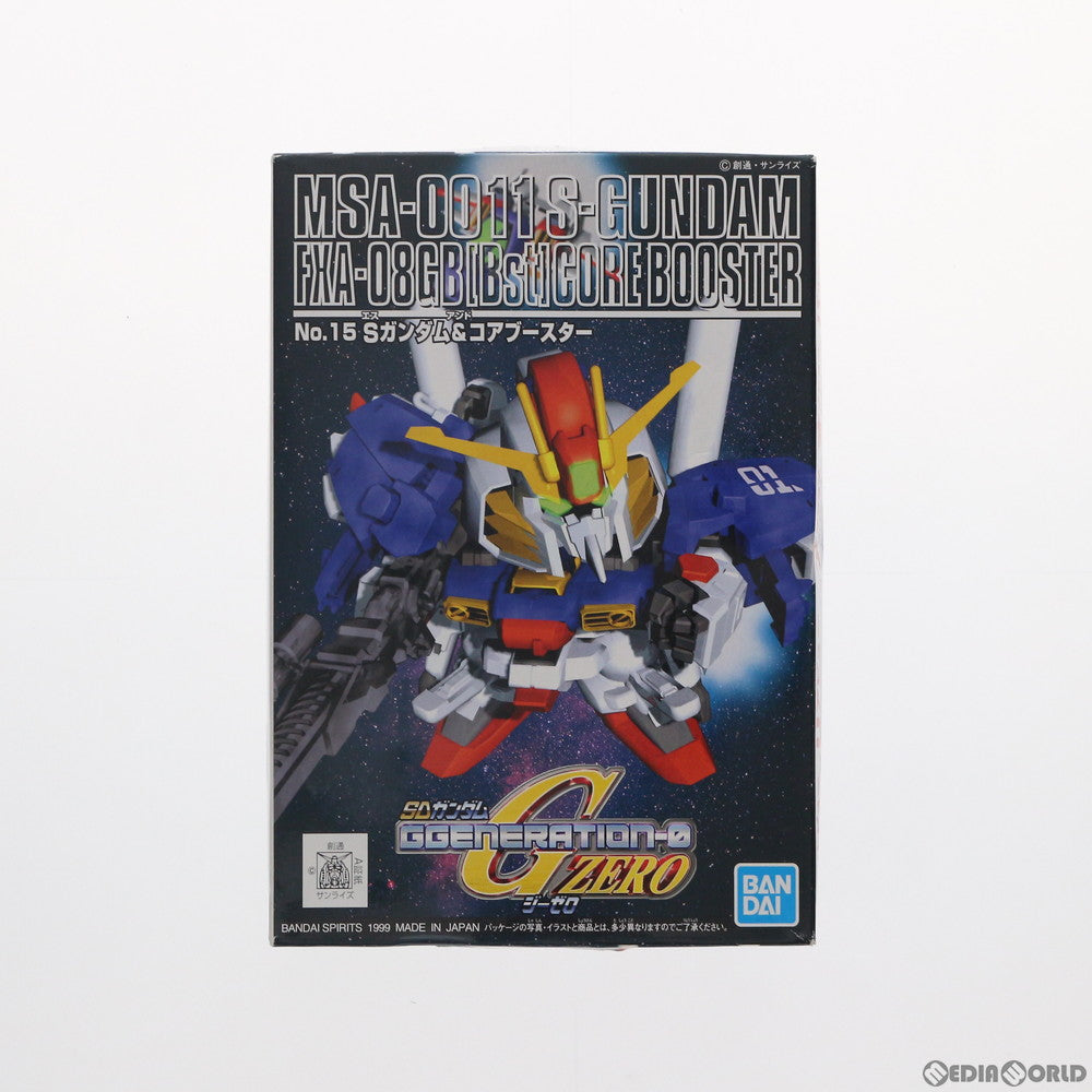 【中古即納】[PTM] Sガンダム&コアブースター SDガンダム GGNERATION-0(ジージェネレーション・ゼロ) No.15 プラモデル(5056955) バンダイスピリッツ(20200731)