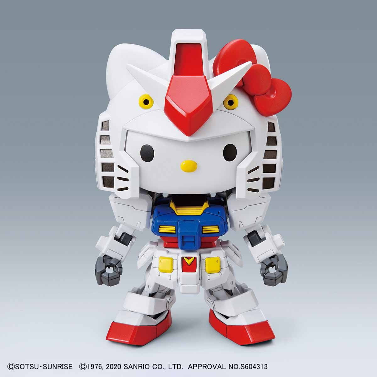 【新品即納】[PTM](再販)SD EX-STANDARD ハローキティ / RX-78-2 ガンダム 機動戦士ガンダム×ハローキティ プラモデル(5058924) バンダイスピリッツ(20240831)