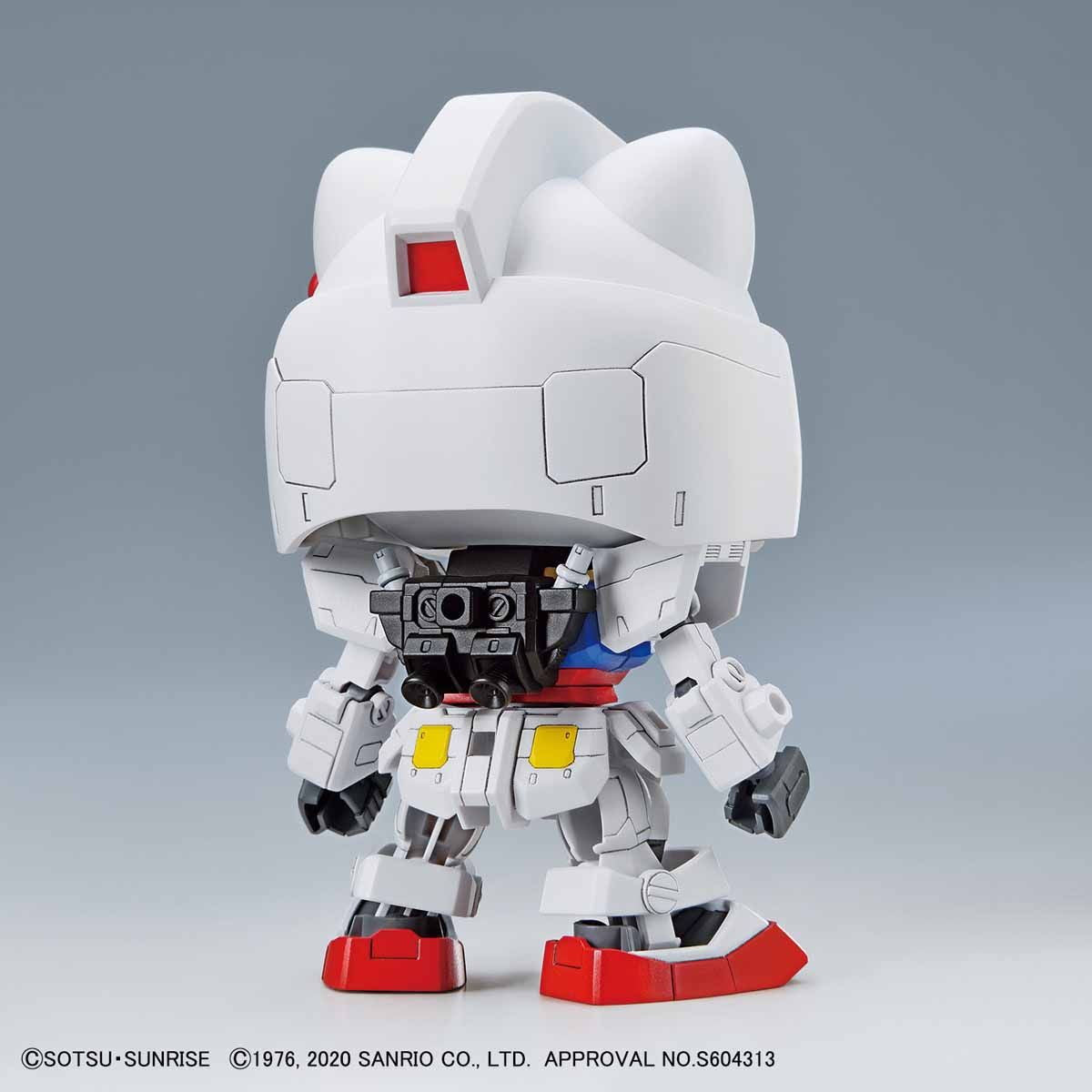 【新品即納】[PTM](再販)SD EX-STANDARD ハローキティ / RX-78-2 ガンダム 機動戦士ガンダム×ハローキティ プラモデル(5058924) バンダイスピリッツ(20240831)