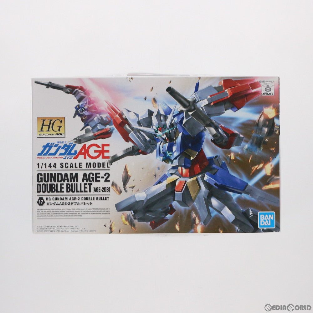 【中古即納】[PTM] HG 1/144 AGE-2DB ガンダムAGE-2 ダブルバレット 機動戦士ガンダムAGE(エイジ) プラモデル(5060368) バンダイスピリッツ(20200915)