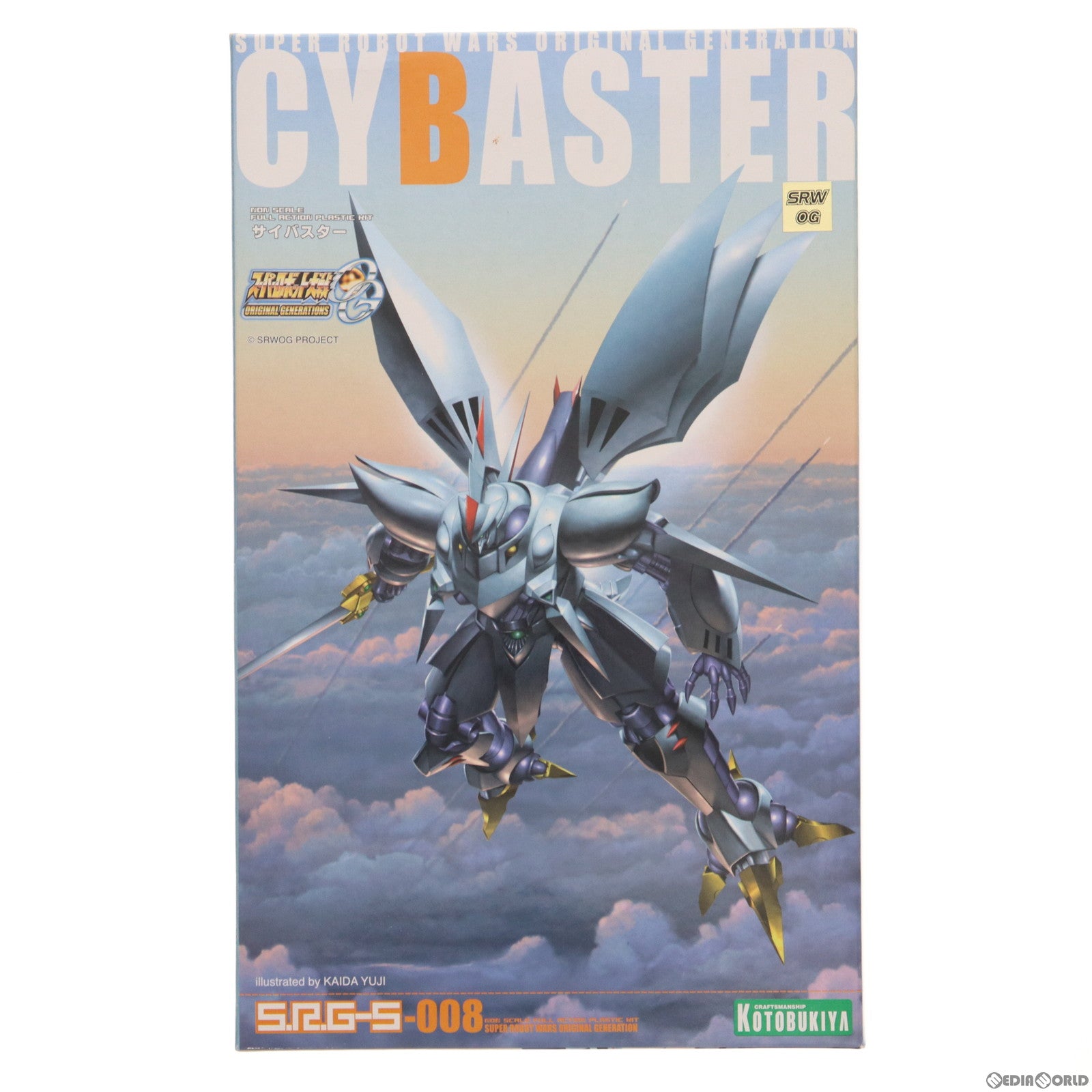【中古即納】[PTM] S.R.G-S-008 サイバスター スーパーロボット大戦OG ORIGINAL GENERATIONS(オリジナルジェネレーションズ) プラモデル(KP13) コトブキヤ(20100911)