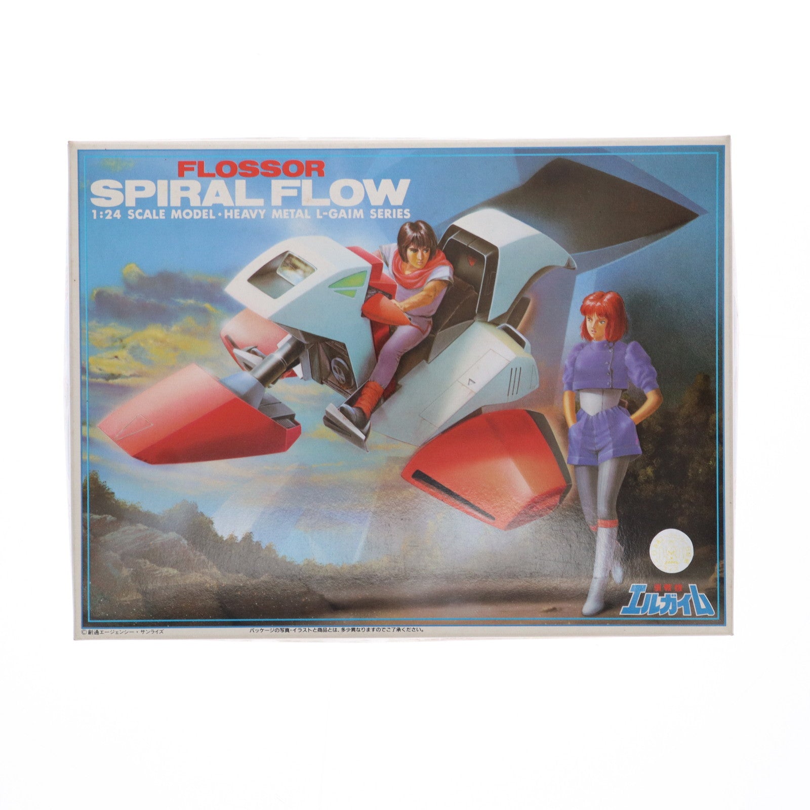 【中古即納】[PTM] 1/24 スパイラルフロー 重戦機エルガイム L・GAIM No.11 プラモデル バンダイ(20070228)