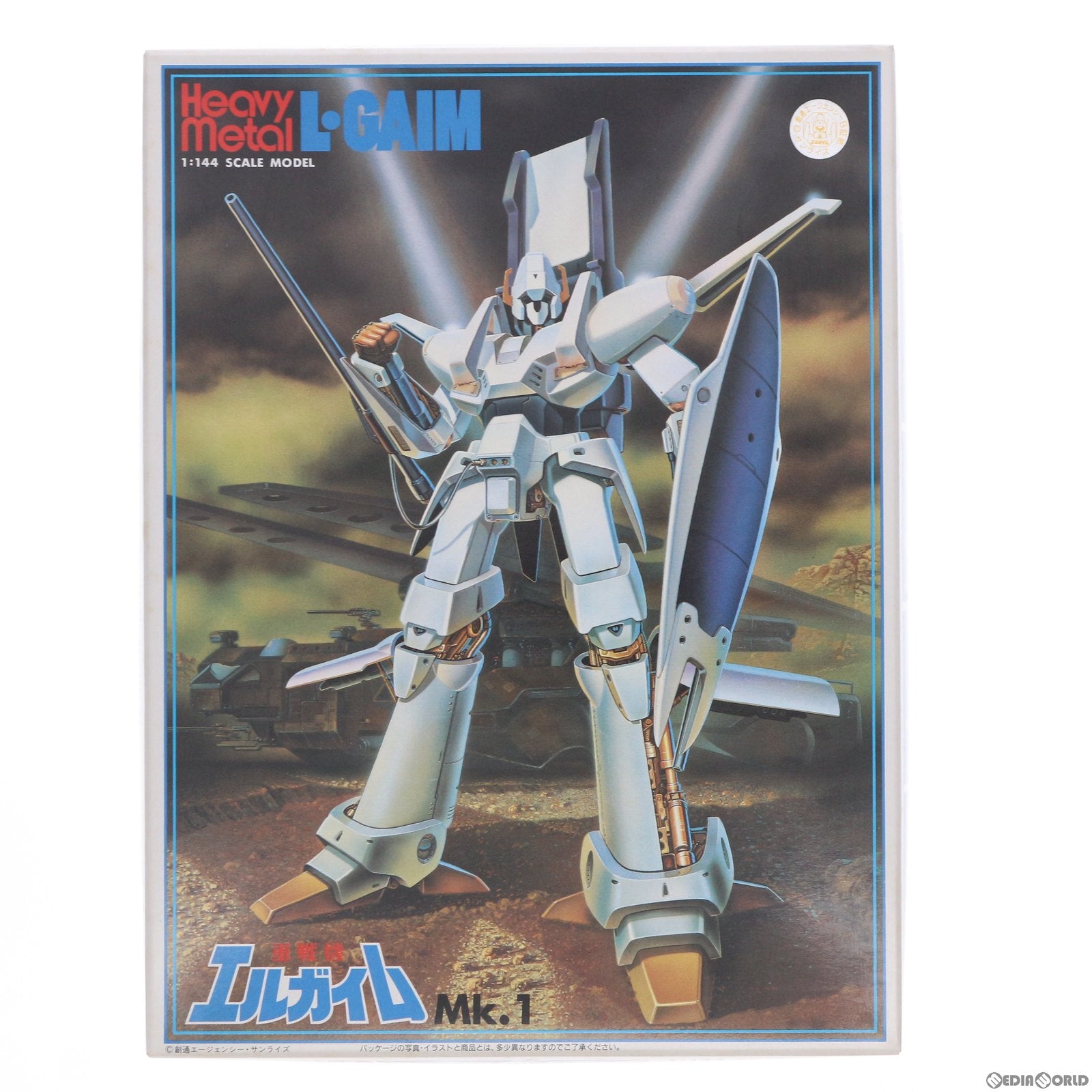 【中古即納】[PTM] 1/144 重装備型 エルガイム Mk.1 重戦機エルガイム シリーズ No.1 プラモデル(0001501) バンダイ(20070301)
