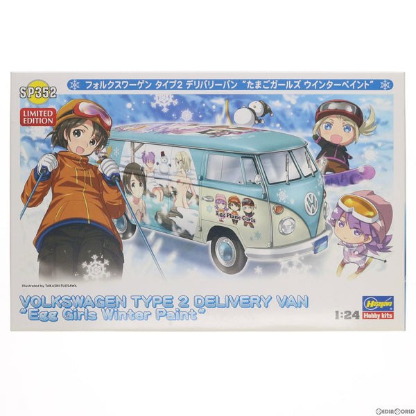 【中古即納】[PTM] 1/24 フォルクスワーゲン タイプ2 デリバリーバン 『たまごガールズ ウインターペイント』 プラモデル(SP352) ハセガワ(20161208)