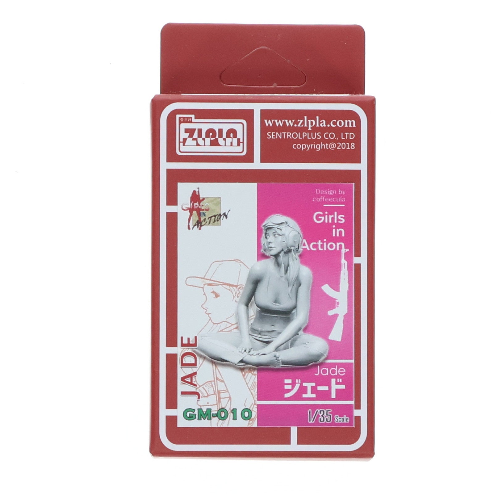 【中古即納】[PTM] ガールズインアクションシリーズ 1/35 ジェード プラモデル(GM-010) ZLPLA(ジルプラ)(20190202)