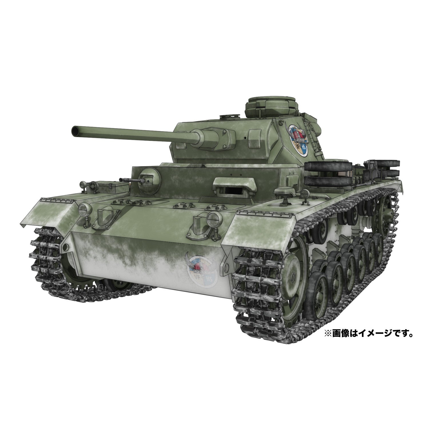 【予約安心出荷】[PTM] (再販) 1/72 III号戦車J型 ヴァイキング水産高校 ガールズ&パンツァー 最終章 プラモデル(GP72-23) プラッツ(2025年9月)