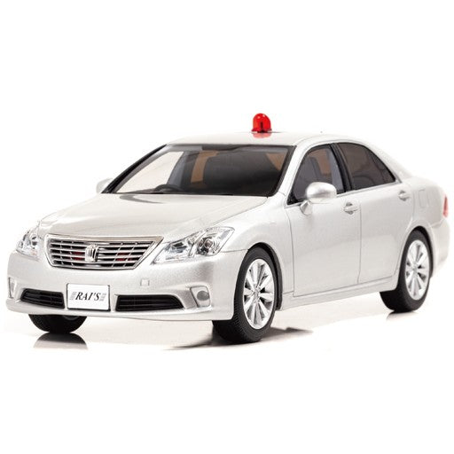 【新品】【お取り寄せ】[MDL] 1/18 トヨタ クラウン GRS202 2011 警察本部交通部交通覆面車両(銀) 完成品 ミニカー(H7181102) RAI'S(レイズ)(20191027)