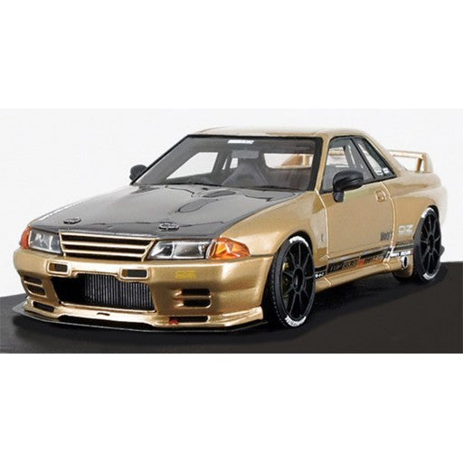 【新品】【お取り寄せ】[MDL] 1/18 TOP SECRET(トップシークレット) GT-R VR32(ゴールド) 完成品 ミニカー(IG1523) ignition model(イグニッションモデル)(20190630)