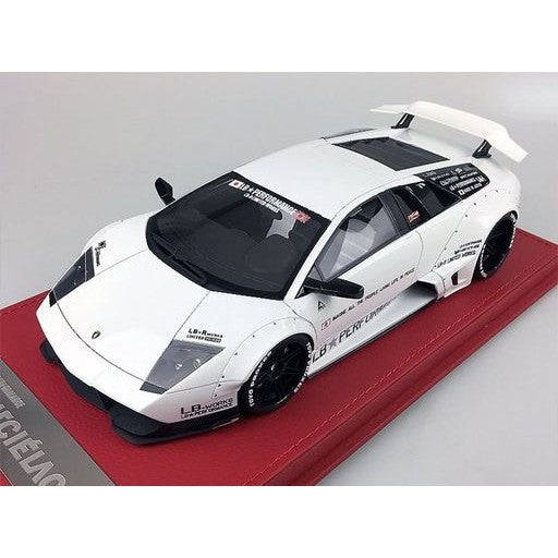【新品】【お取り寄せ】[MDL] 1/18 LIBERTY WALK(リバティー ウォーク) LB-WORKS Murcielago LP640(ホワイト) プレミアムコレクション 完成品 ミニカー(LBMU-008) LB★PERFORMANCE(20190831)