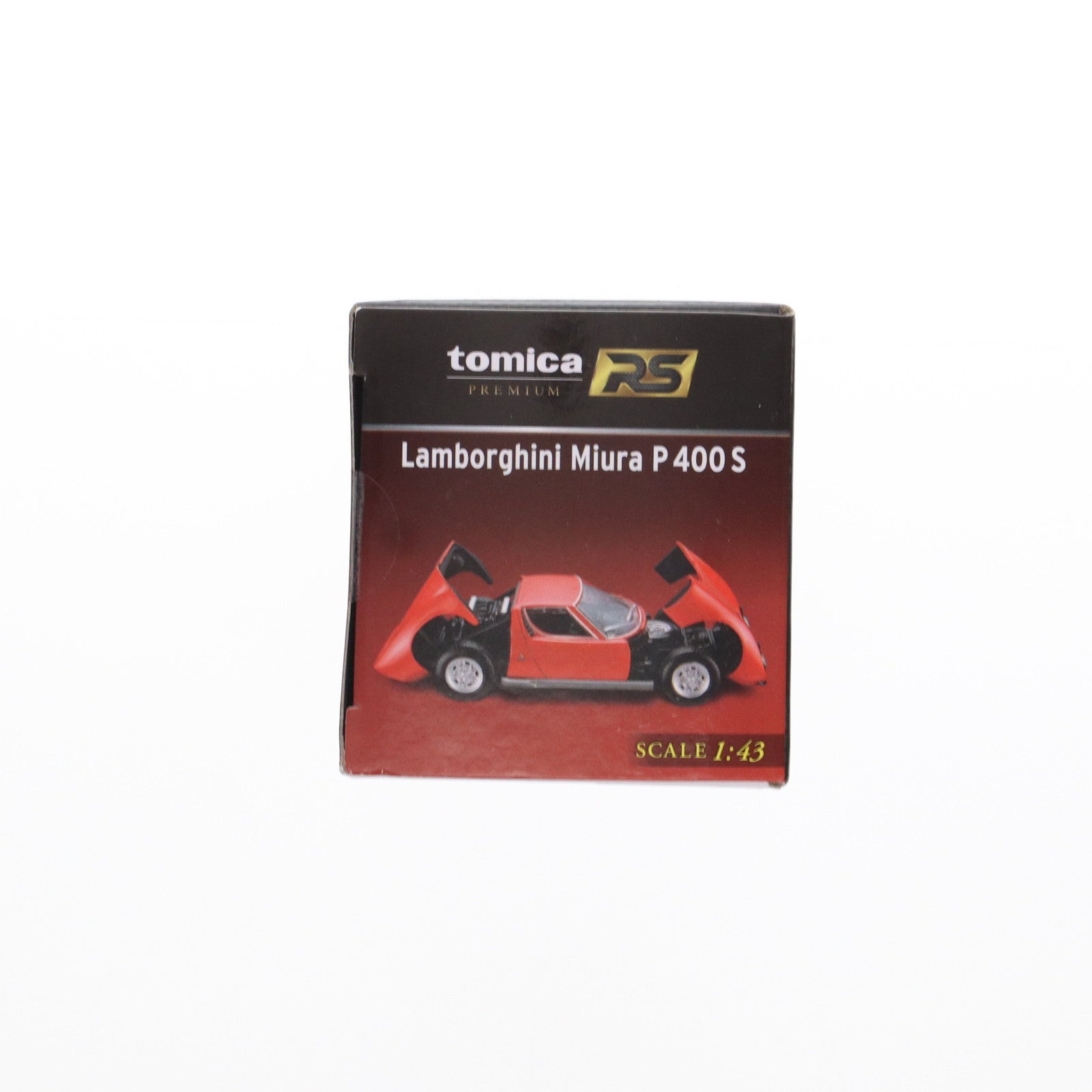 【中古即納】[MDL] トミカプレミアム 1/43 RS Lamborghini Miura(ランボルギーニ ミウラ) P 400 S 完成品 ミニカー タカラトミー(20200620)