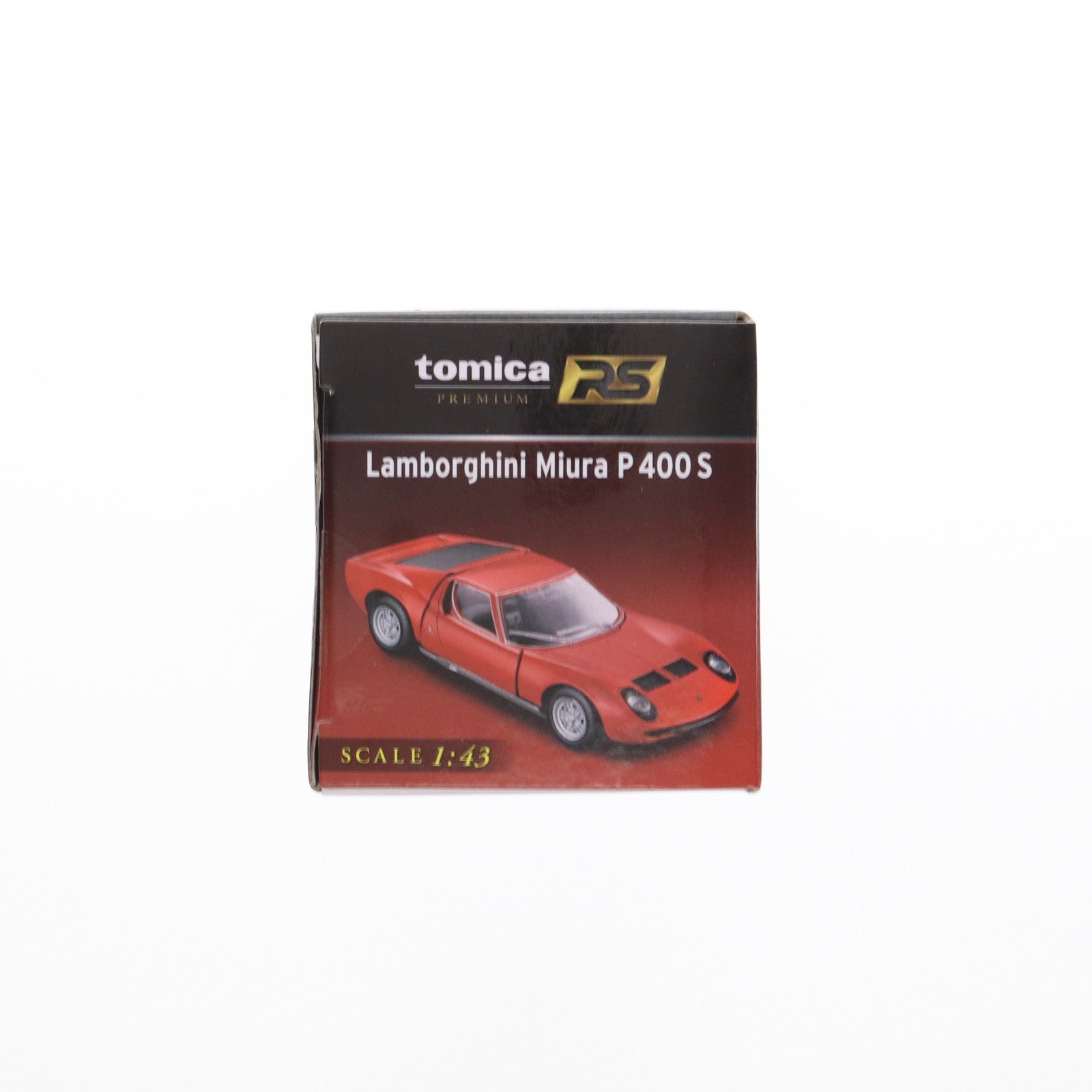 【中古即納】[MDL] トミカプレミアム 1/43 RS Lamborghini Miura(ランボルギーニ ミウラ) P 400 S 完成品 ミニカー タカラトミー(20200620)