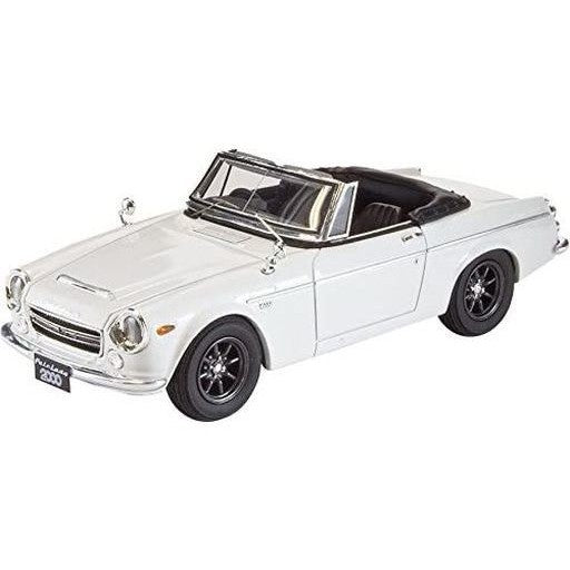 【新品】【お取り寄せ】[MDL] 1/43 ダットサン フェアレディ2000(SR311) スポーツホイール ホワイト MARK43 完成品 ミニカー(PM4316SW) ホビージャパン(20150531)