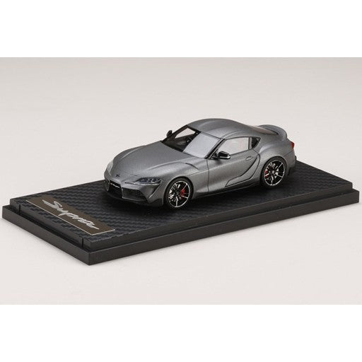 【新品】【お取り寄せ】[MDL] 1/43 トヨタ GR SUPRA A90 RZ(マットストームグレーメタリック) 完成品 ミニカー(PM43125MG) ホビージャパン(20200327)