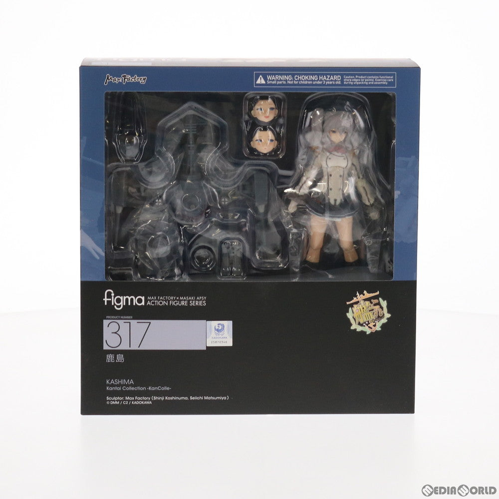 【中古即納】[FIG] (再販)figma(フィグマ) 317 鹿島(かしま) 艦隊これくしょん -艦これ- 完成品 可動フィギュア マックスファクトリー(20210620)