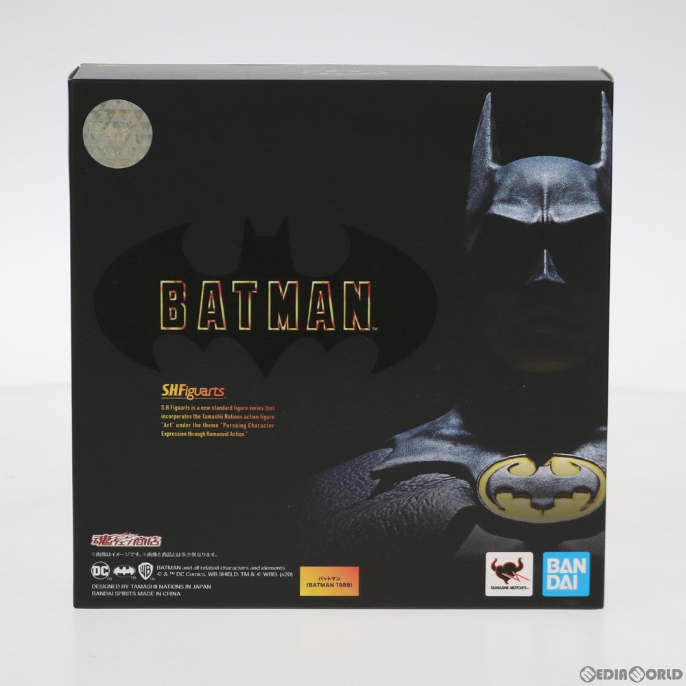 【中古即納】[FIG] 魂ウェブ商店限定 S.H.Figuarts(フィギュアーツ) バットマン(BATMAN 1989) 完成品 可動フィギュア バンダイスピリッツ(20200930)