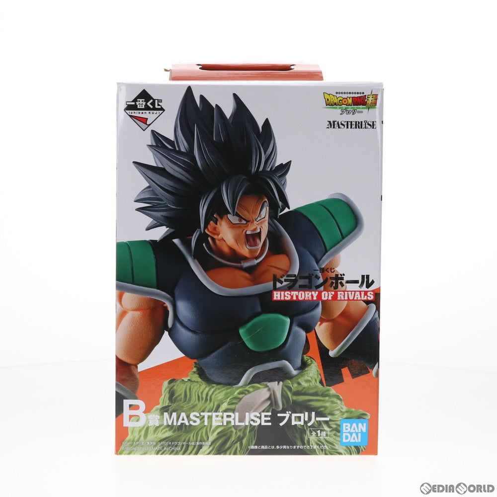 【中古即納】[FIG] B賞 ブロリー 一番くじ ドラゴンボール HISTORY OF RIVALS ドラゴンボール超(スーパー) ブロリー MASTERLISE フィギュア プライズ(369) バンダイスピリッツ(20200523)