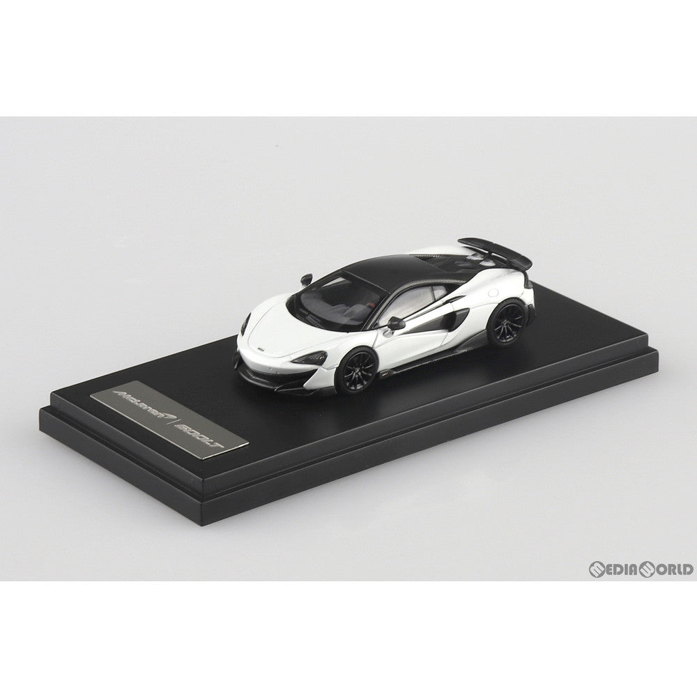 【新品即納】[MDL] ザ・ミニカー 1/64 マクラーレン 600LT シリカホワイト 完成品 ミニカー スカイネット(アオシマ) (20201202)
