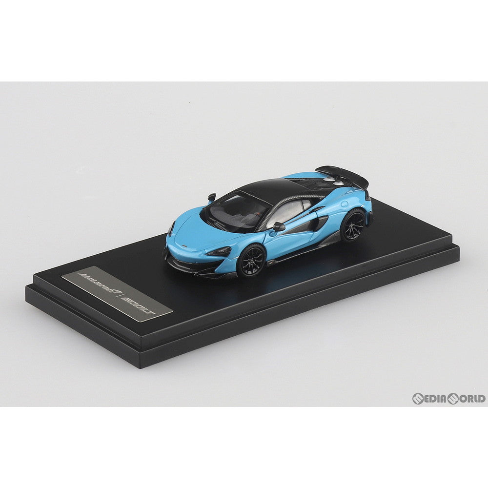 【新品即納】[MDL] ザ・ミニカー 1/64 マクラーレン 600LT キュラソーブルー 完成品 ミニカー スカイネット(アオシマ) (20201202)