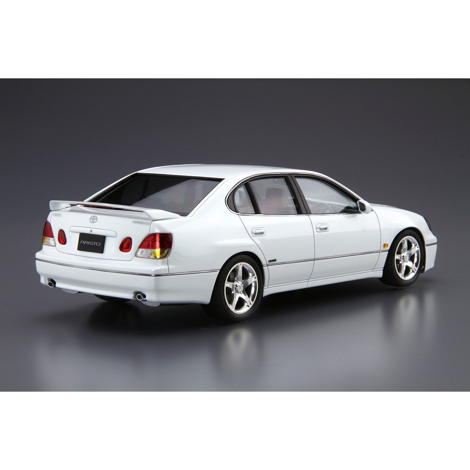 【新品】【お取り寄せ】[PTM] ザ・モデルカー No.97 1/24 トヨタ JZS161 アリスト V300ベルテックスエディション '97 プラモデル アオシマ(20210110)