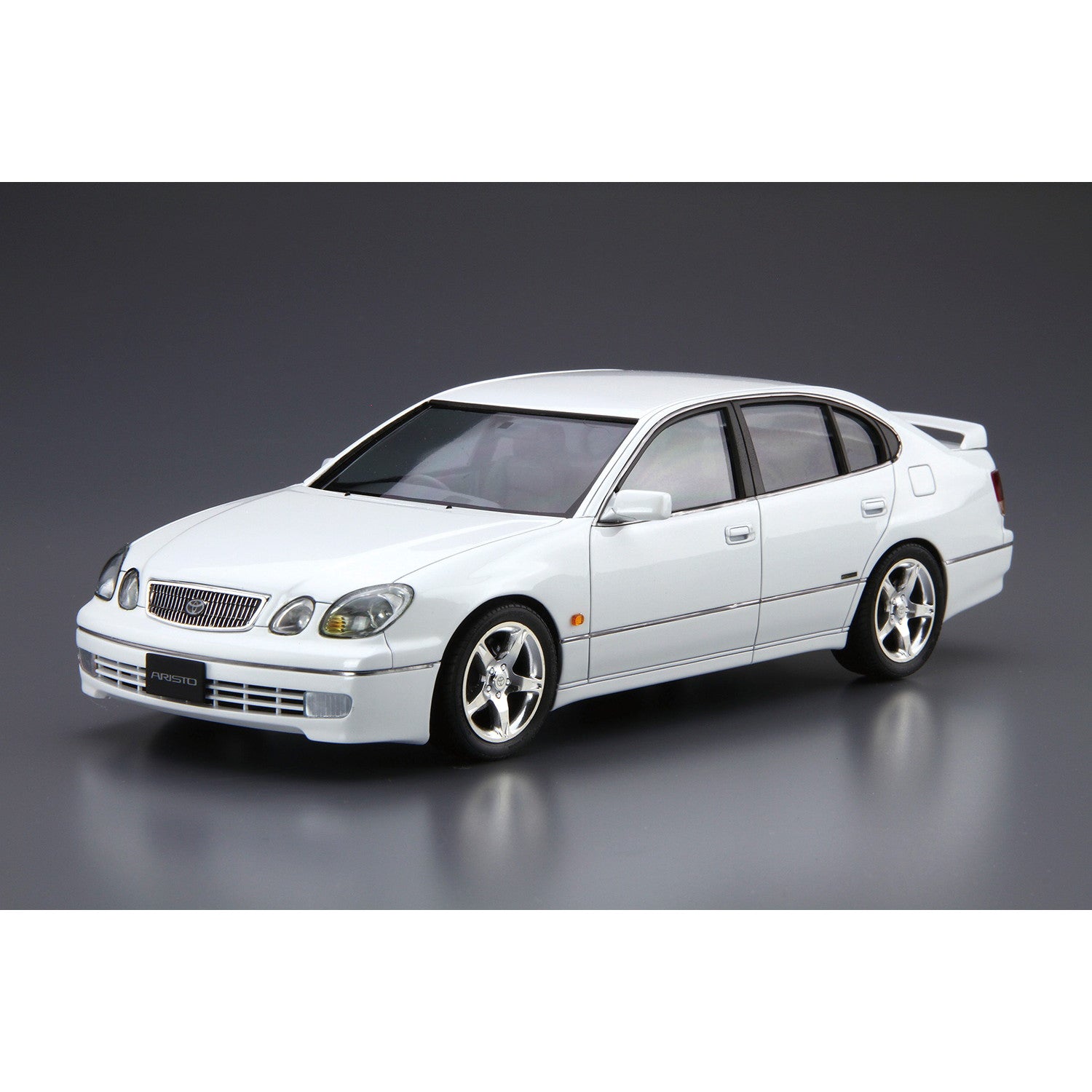 【新品】【お取り寄せ】[PTM] ザ・モデルカー No.97 1/24 トヨタ JZS161 アリスト V300ベルテックスエディション '97 プラモデル アオシマ(20210110)